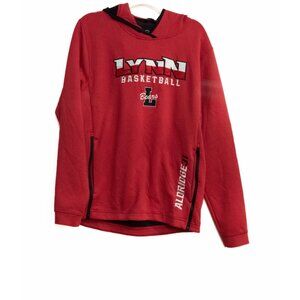 Lynn Bears Basketball Hoodie Red & Black Pullover Sweatshirt